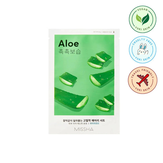 MISSHA Airy Fit Sheet Mask (Aloe): Refresh and Revitalize Your Skin in Canada