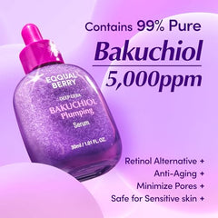 EQQUALBERRY Bakuchiol Plumping Serum