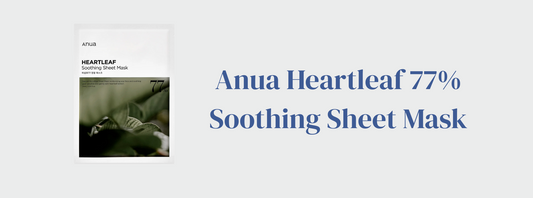 Anua Heartleaf 77% Soothing Sheet Mask 25ml: Your Skin's Instant Soothing Sanctuary (No More Skin Woes in Canada!)