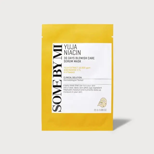 SOME BY MI Yuja Niacin 30 Days Blemish Care Serum Mask Seouléa