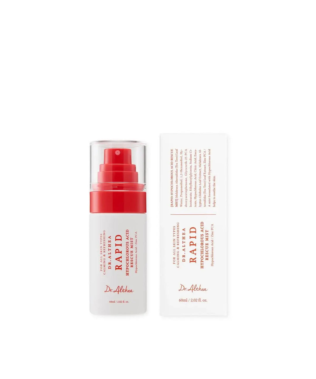 Dr. Althea Rapid Hypochlorous Acid Rescue Mist Seouléa