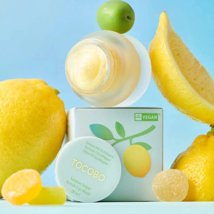 TOCOBO Lemon Sugar Scrub Lip Mask TOCOBO