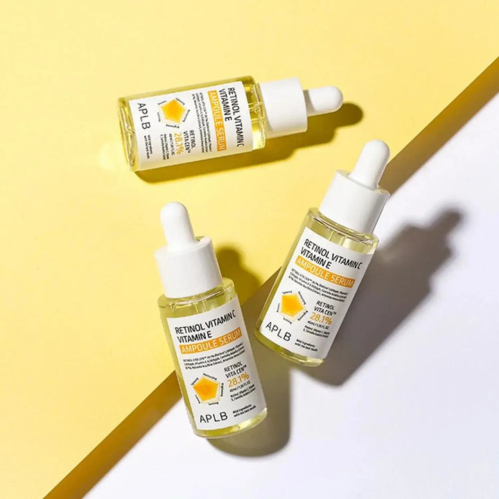 APLB Retinol Vitamin C Vitamin E Ampoule Serum APLB