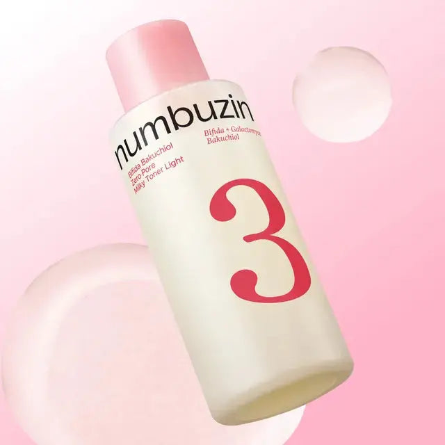 numbuzin No.3 Bifida Bakuchiol Zero Pore Milky Toner Light Seouléa