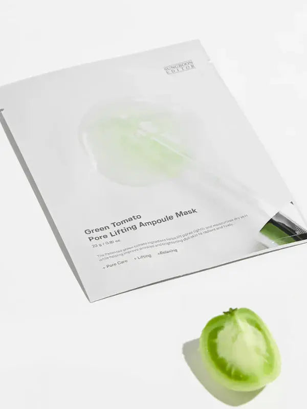 Sungboon Editor Green Tomato Pore Lifting Ampoule Mask Seouléa