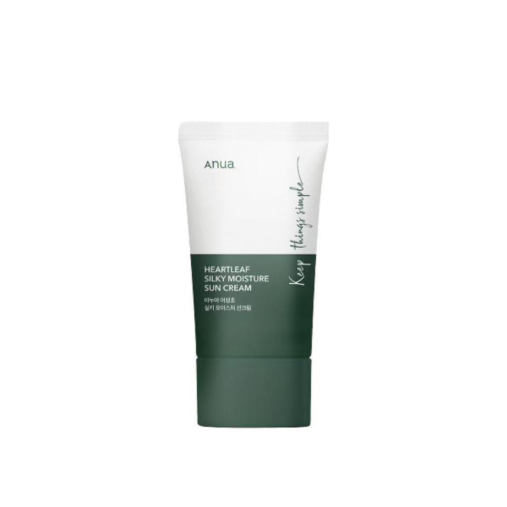 Anua Heartleaf Silky Moisture Sun Cream