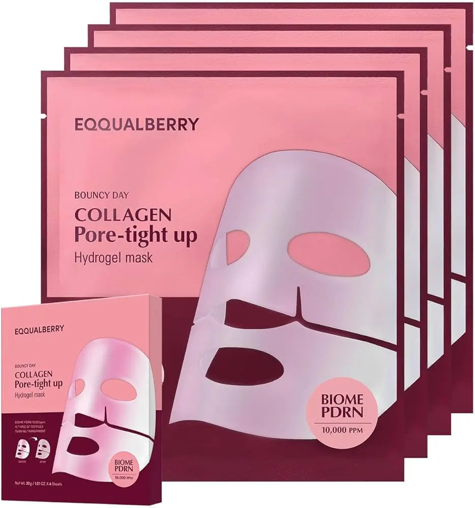 EQQUALBERRY_COLLAGEN_PORE_TIGHT_UP_HYDROGEL_MASK