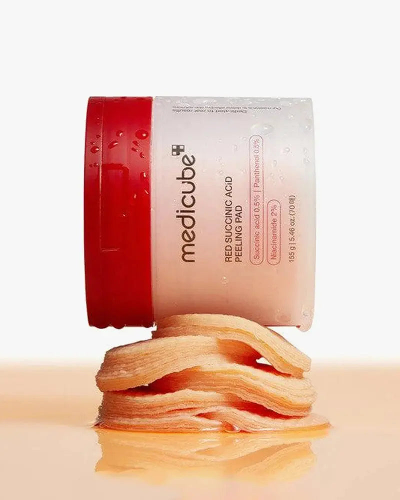 MEDICUBE Red Succinic Peeling Pad Seouléa