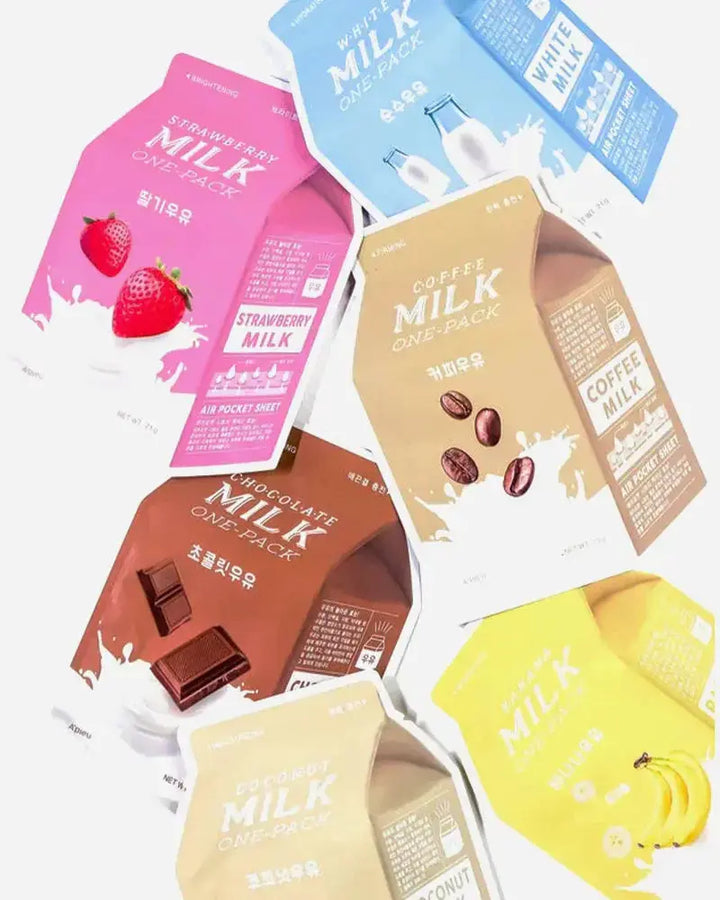 A'pieu Milk One Pack Sheet Mask Seouléa
