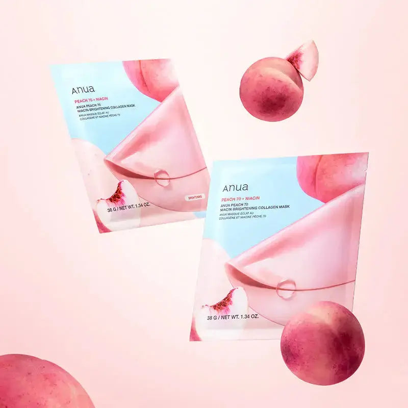 ANUA Peach 70 Niacin Hydrating Hydrogel Face Mask (38g) Anua