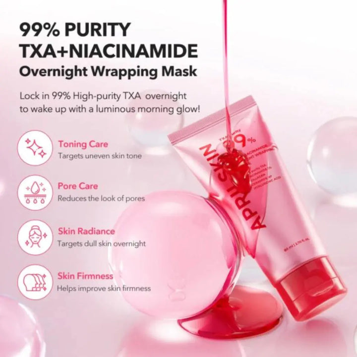 APRILSKIN TXA Niacinamide 99 Night Wrapping Mask APRILSKIN