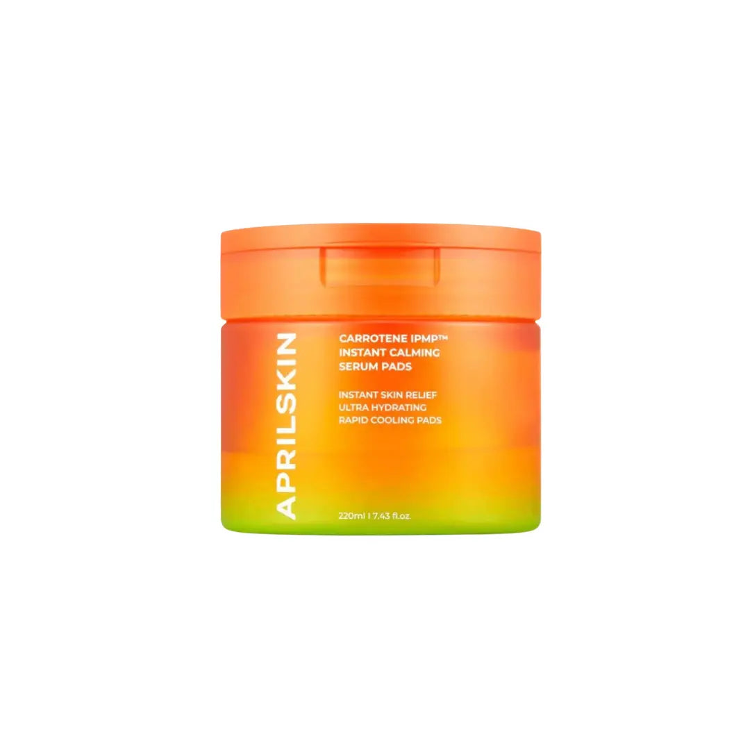 APRILSKIN Carrotene IPMP Instant Calming Serum Pads (80 pads) APRILSKIN