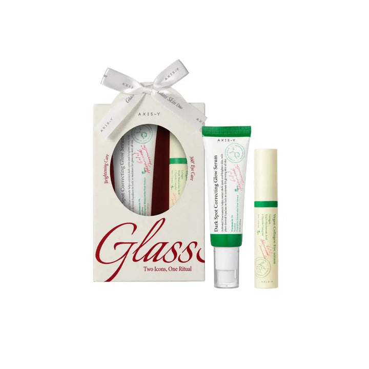 AXIS-Y Glass Skin Duo Set (Glow Serum+Eye Serum) AXIS-Y