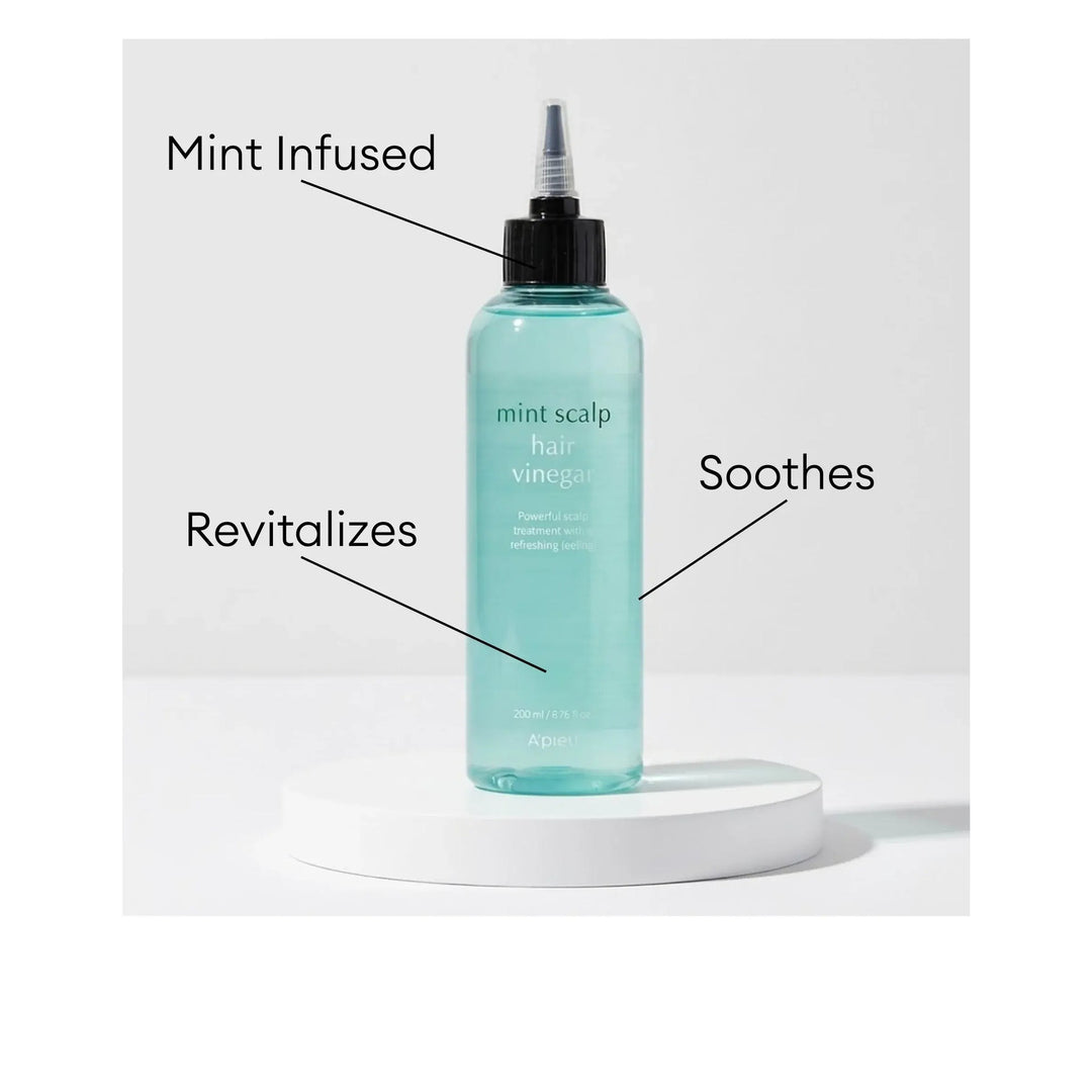 A'pieu Mint Scalp Hair Vinegar 200ml - Seouléa