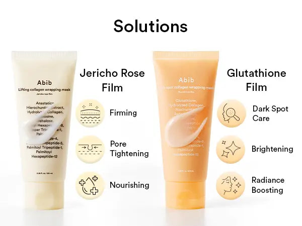 Abib Lifting collagen wrapping mask Jericho rose film Abib