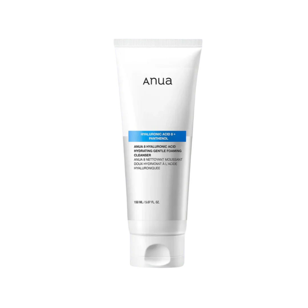 Anua 8 Hyaluronic Acid Hydrating Gentle Foaming Cleanser
