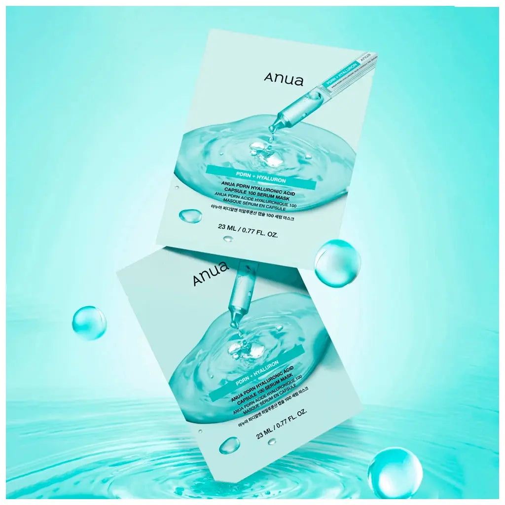 Anua PDRN Hyaluronic Acid Capsule 100 Serum Mask Sheet