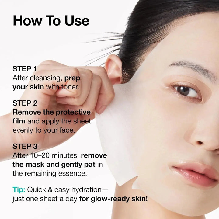 Anua PDRN Hyaluronic Acid Capsule 100 Serum Mask Sheet