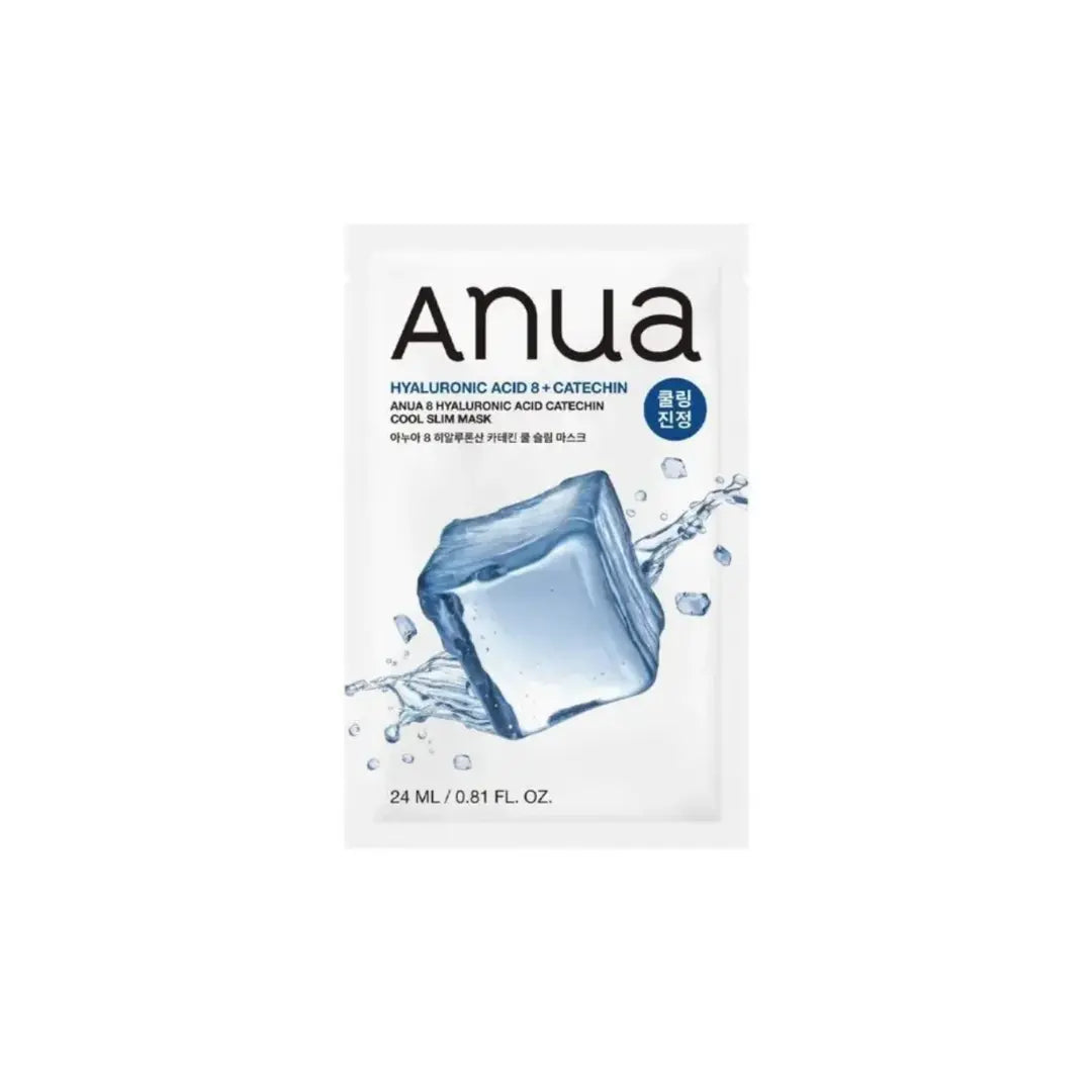 Anua Hyaluronic Acid 8 Catechin Cool Slim Mask - Seouléa