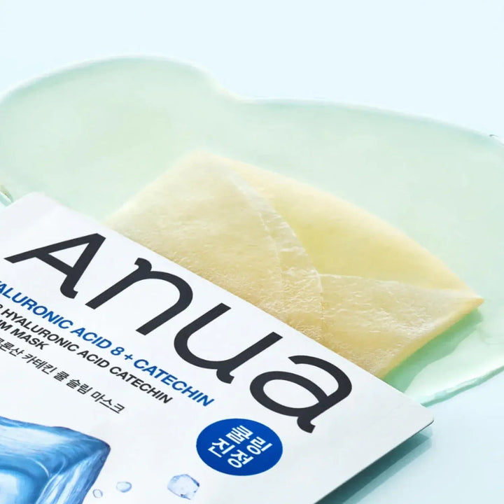 Anua Hyaluronic Acid 8 Catechin Cool Slim Mask - Seouléa