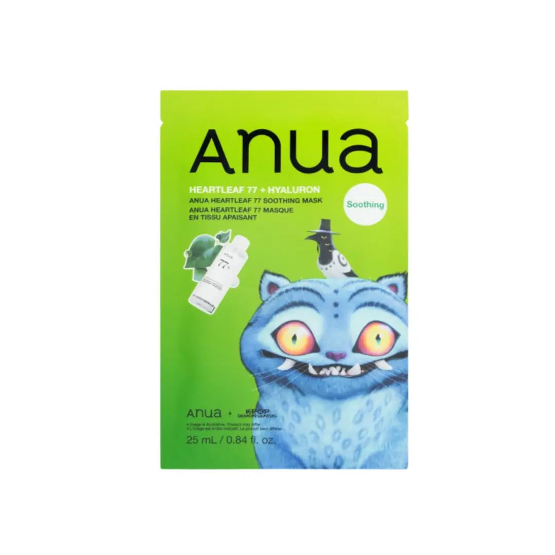 Anua Kpop Demon Hunters Heartleaf 77 Soothing Mask Anua