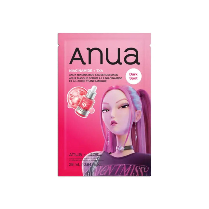 Anua Kpop Demon Hunters Niacinamide TXA Serum Mask Anua
