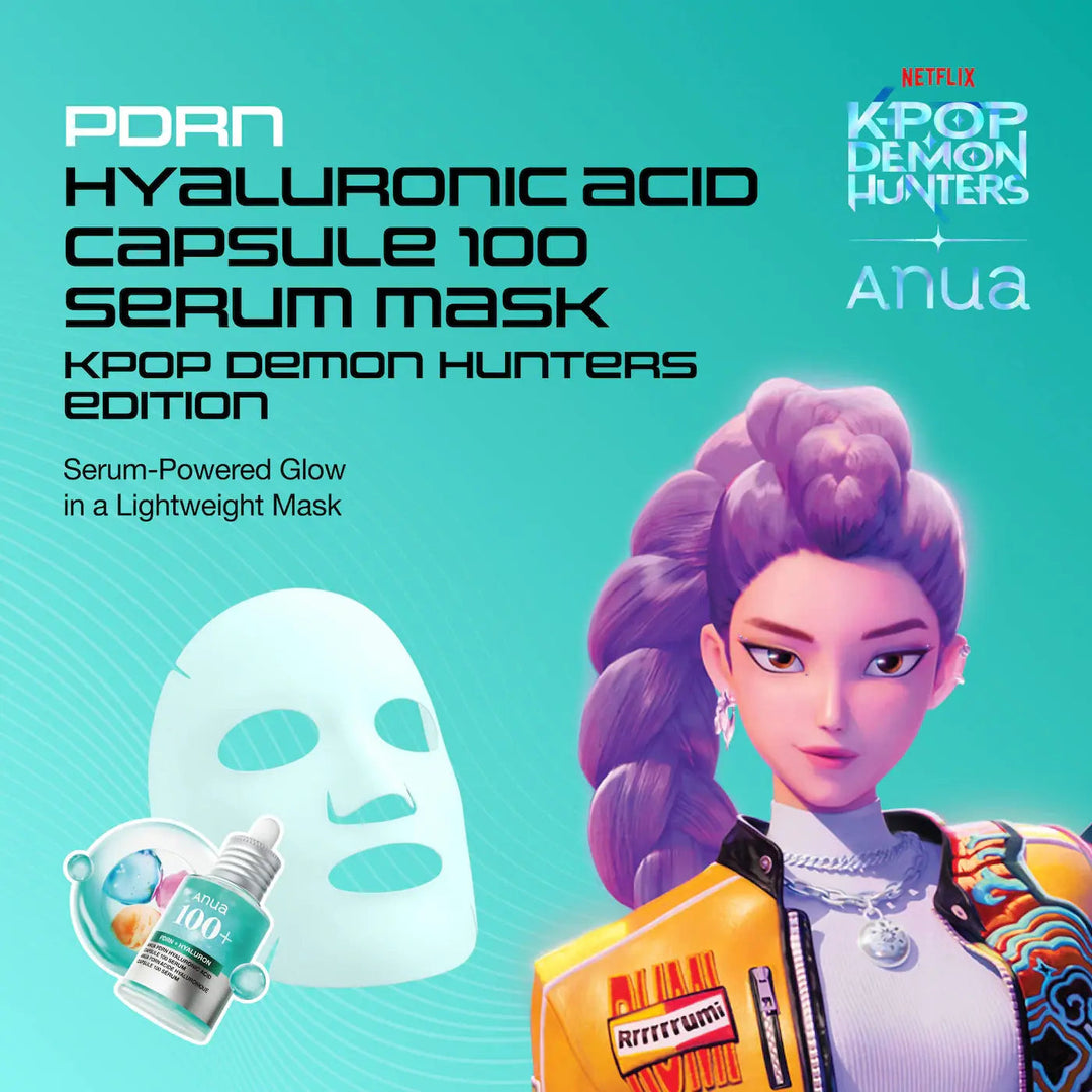Anua Kpop Demon Hunters PDRN Hyaluronic Acid Capsule 100 Serum Mask Anua