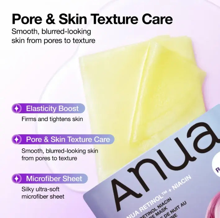 Anua Kpop Demon Hunters Retinol Niacin Night Care Mask Anua