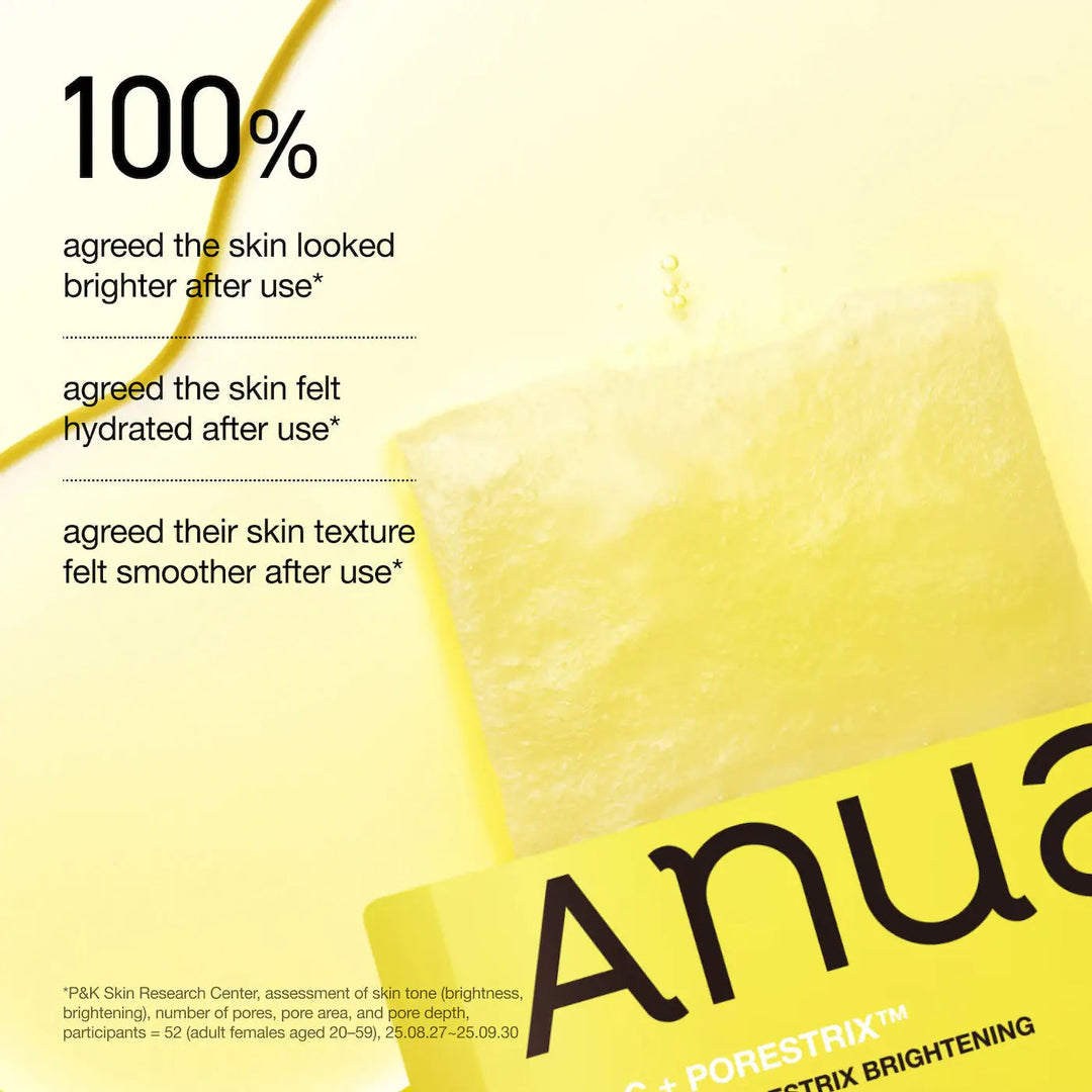 Anua Kpop Demon Hunters Vita C + Porestrix Brightening Serum Mask Anua