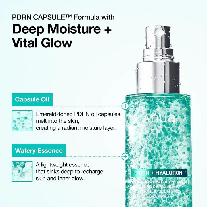Anua PDRN Hyaluronic Acid Hydrating Capsule Mist Anua