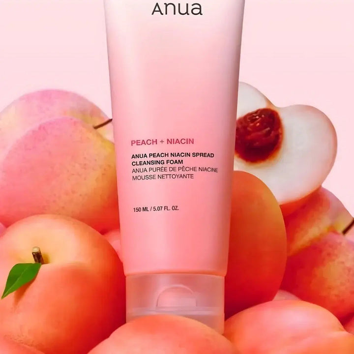 Anua Peach Niacin Spread Cleansing Foam Anua