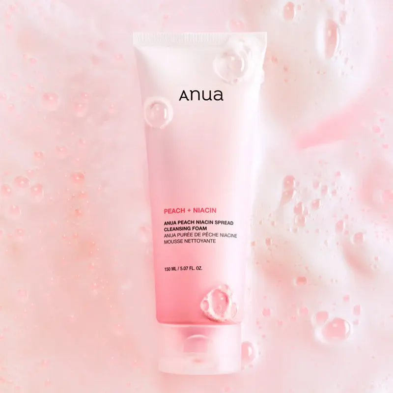 Anua Peach Niacin Spread Cleansing Foam Anua