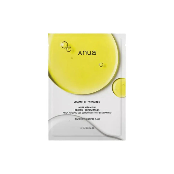 Anua vitamin C + vitamin E blemish serum mask Anua