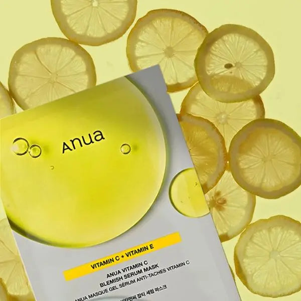 Anua vitamin C + vitamin E blemish serum mask Anua