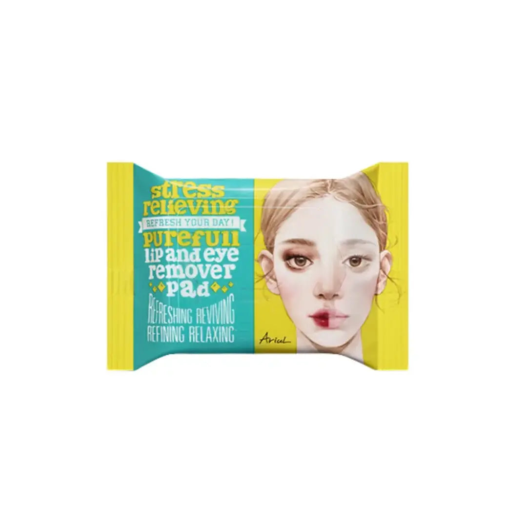 Ariul Stress Relieving Purefull Lip and Eye Remover Pad - Seouléa