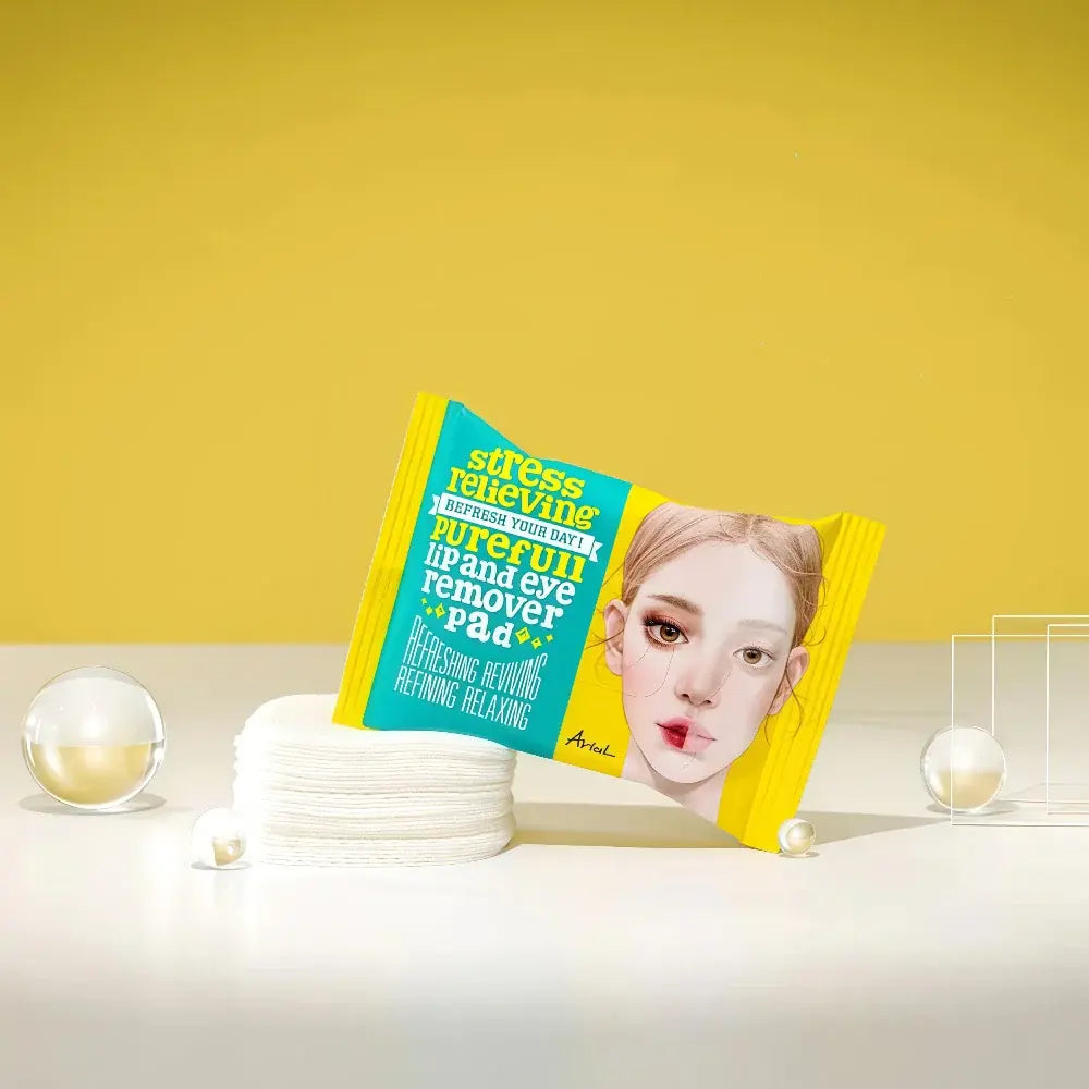 Ariul Stress Relieving Purefull Lip and Eye Remover Pad - Seouléa