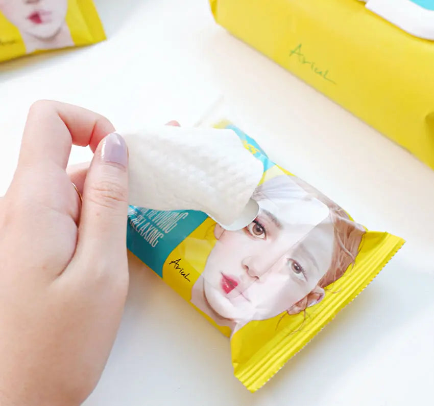 Ariul Stress Relieving Purefull Lip and Eye Remover Pad - Seouléa