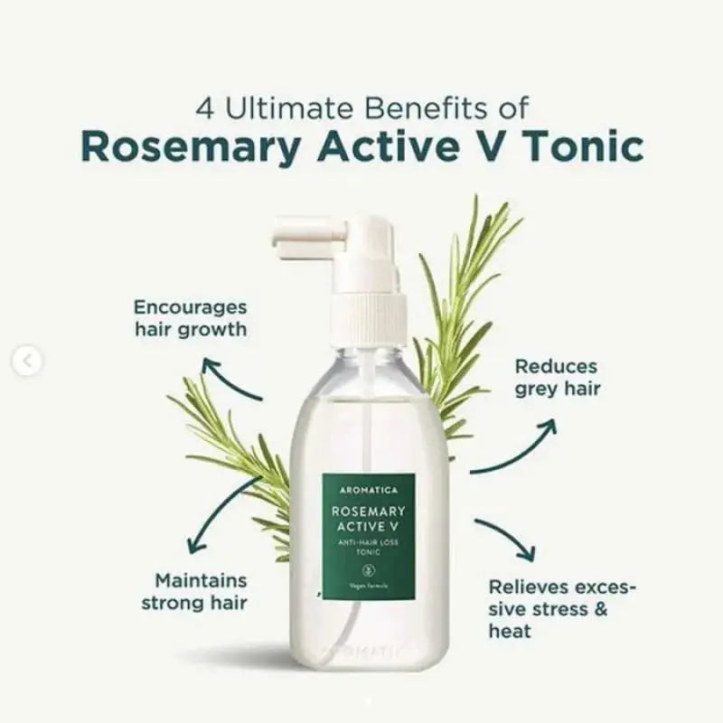 AROMATICA Rosemary Active V Scalp Tonic 100ml AROMATICA