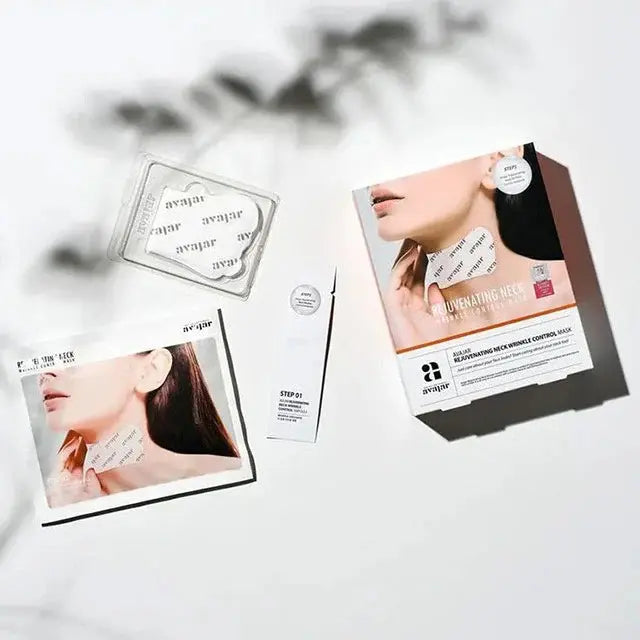 Avajar Perfect Neck Age Wrinkle Control Mask Avajar