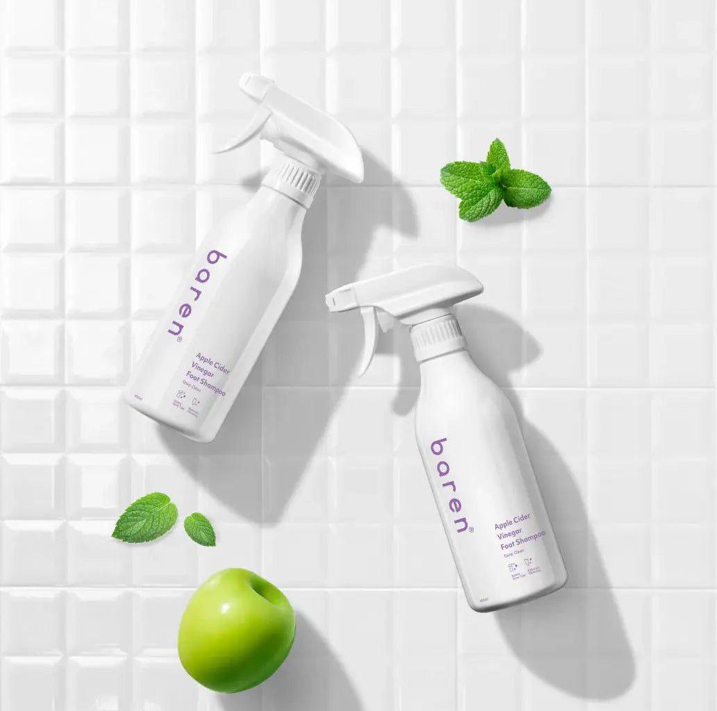 BAREN Apple Cider Vinegar Foot Shampoo Baren