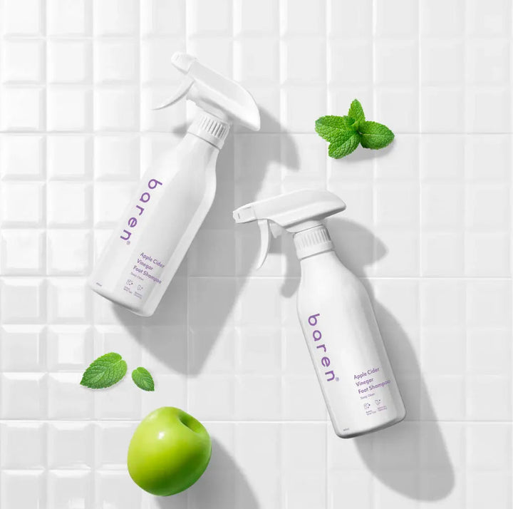 BAREN Apple Cider Vinegar Foot Shampoo Baren
