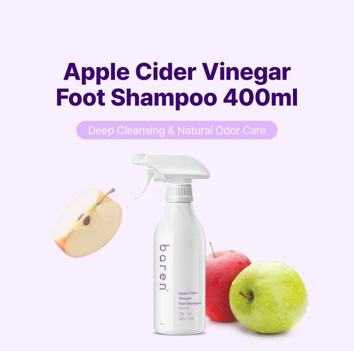 BAREN Apple Cider Vinegar Foot Shampoo Baren