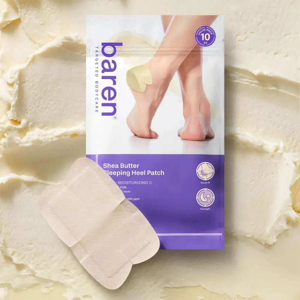 BAREN Shea Butter Sleeping Heel Patch (10ea) Baren