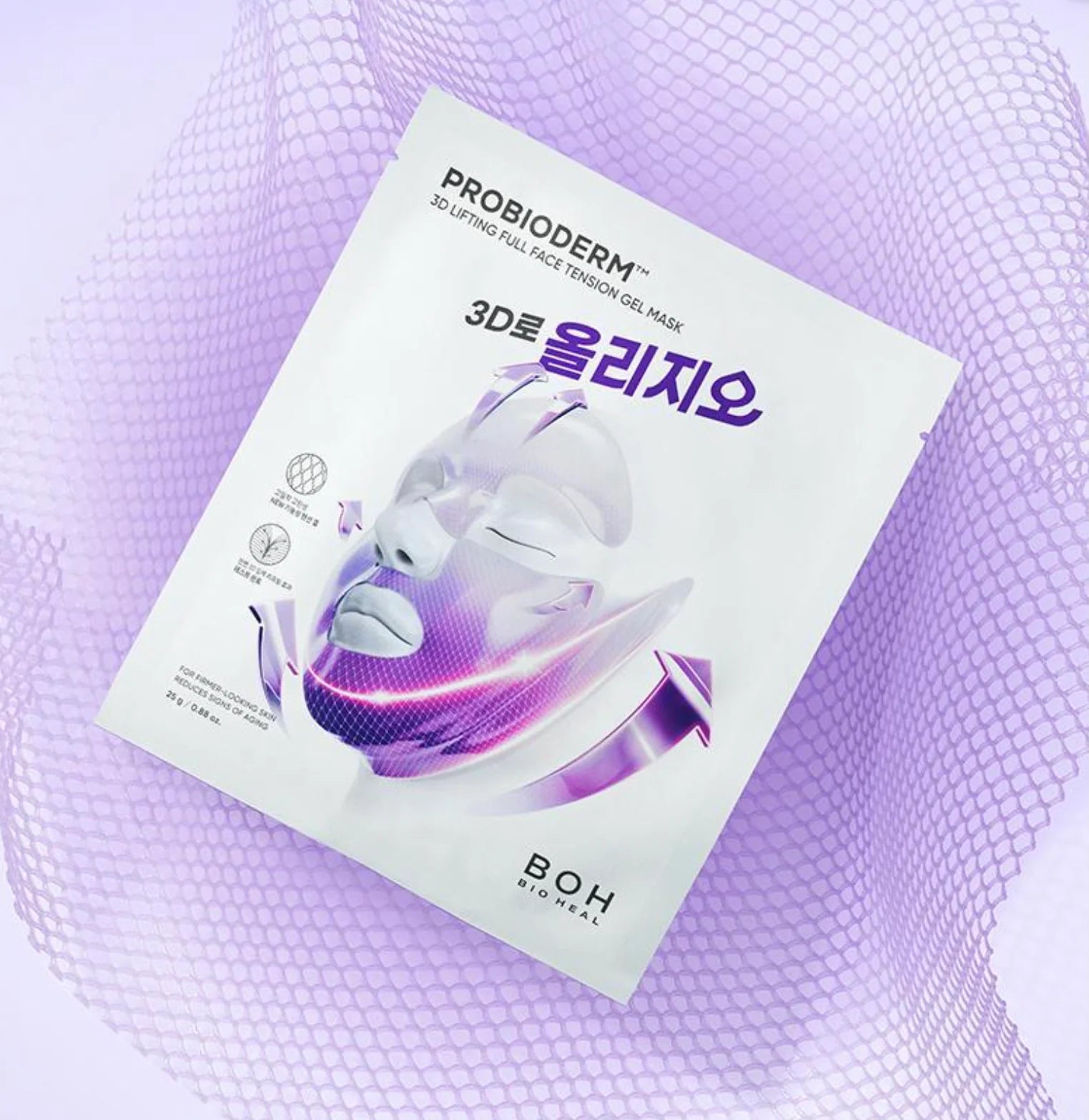 BIOHEAL BOH Probioderm 3D Lifting Full Face Tension Gel Mask Sheet