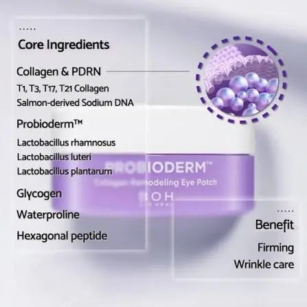 BIOHEAL BOH Probioderm Collagen Remodelling Eye Patch BIOHEAL BOH