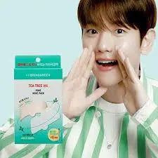 BRINGGREEN Tea Tree Cica Nose Hydrogel Mask Set (5 Packs) BRINGGREEN