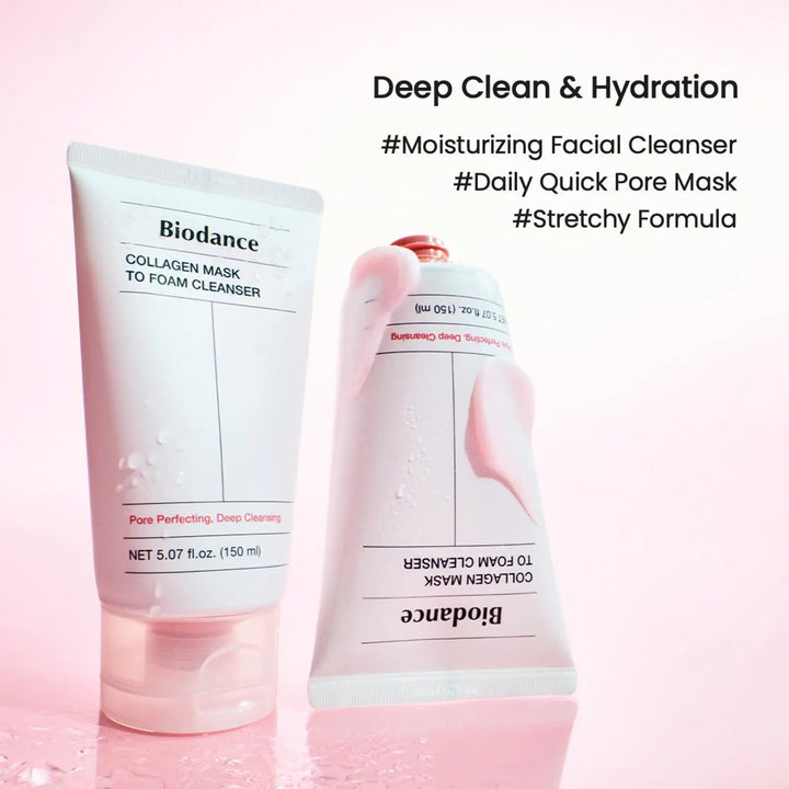 Biodance Collagen Mask To Foam Cleanser BIODANCE