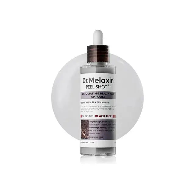 Dr.Melaxin Peel Shot Exfoliating Black Rice Ampoule Dr.Melaxin