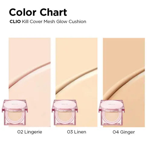 CLIO - Kill Cover High Glow Cushion #3-BY Linen - Seouléa