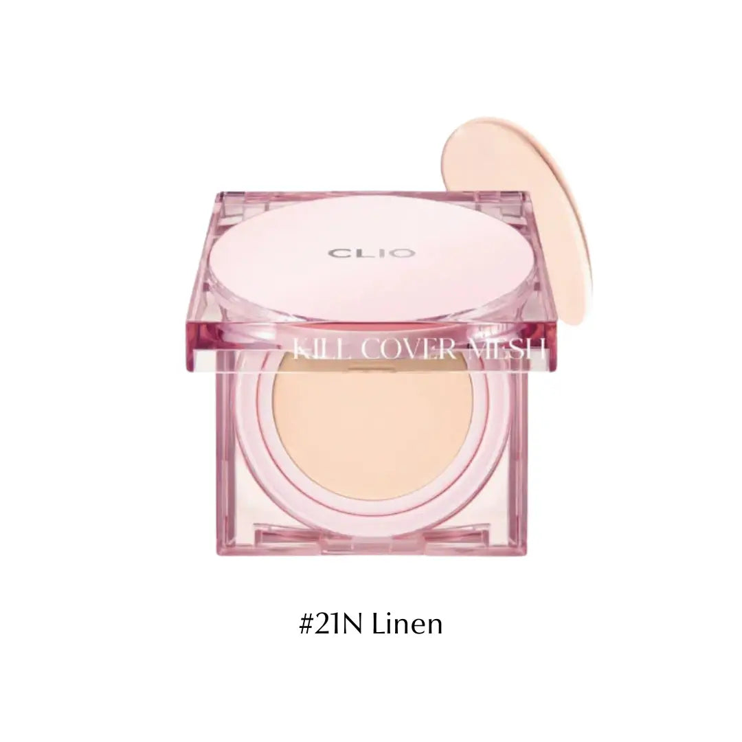 CLIO - Kill Cover Mesh Glow Cushion #21N Linen - Seouléa